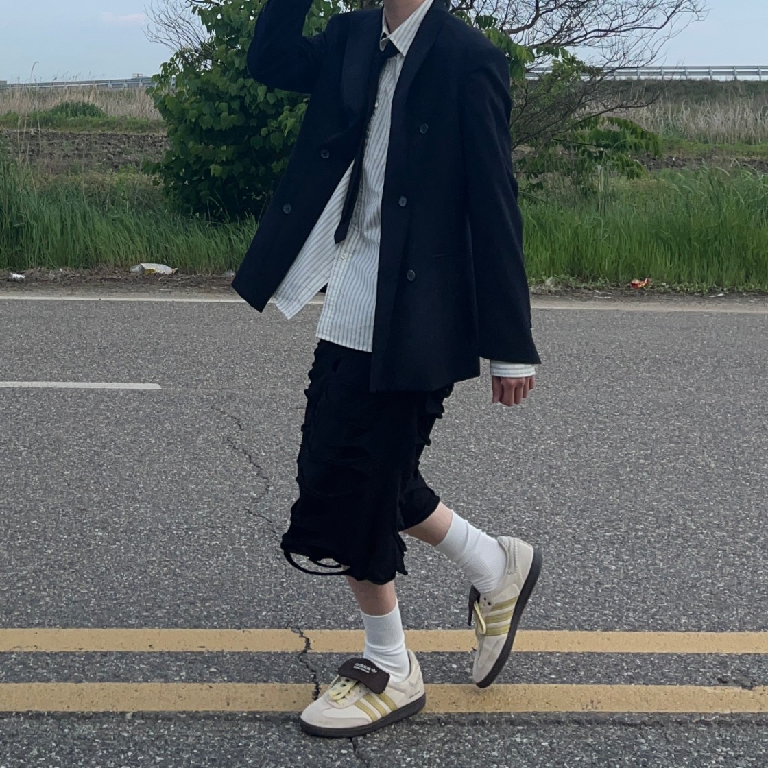 웨일스 보너 X 아디다스 오리지널스 삼바 photo review