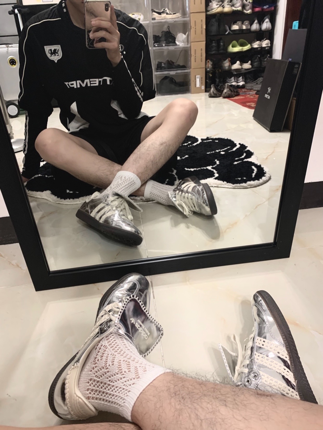 웨일스 보너 X 아디다스 오리지널스 삼바 photo review