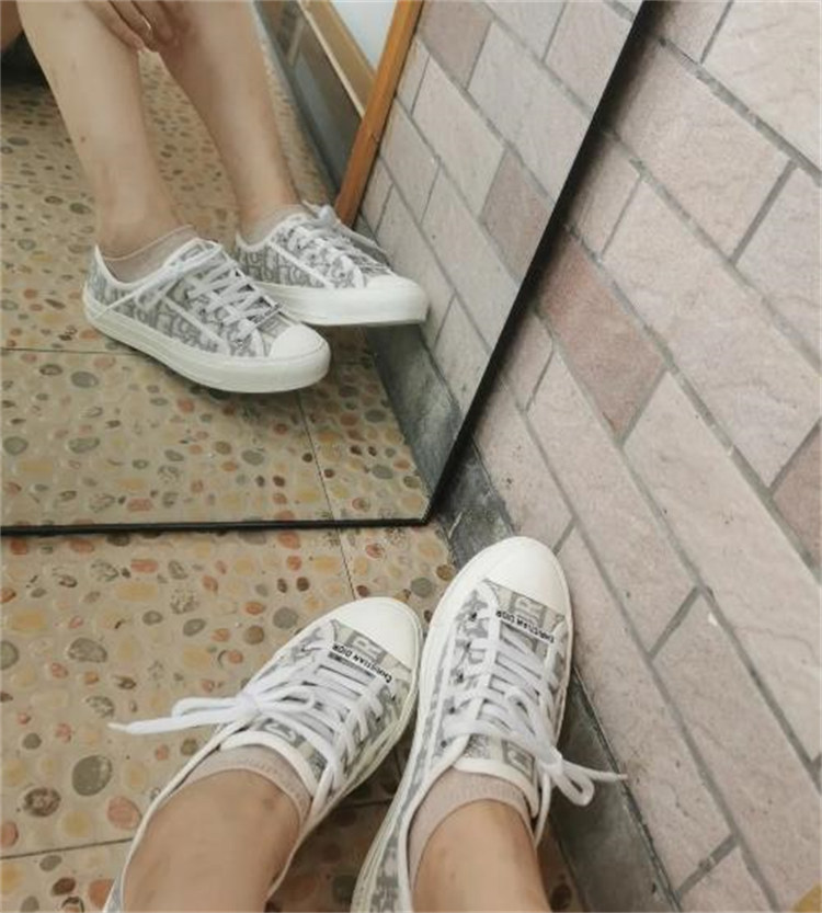 【김지수 동종】디올 Walk'n'디올 캔버스 슈즈 photo review
