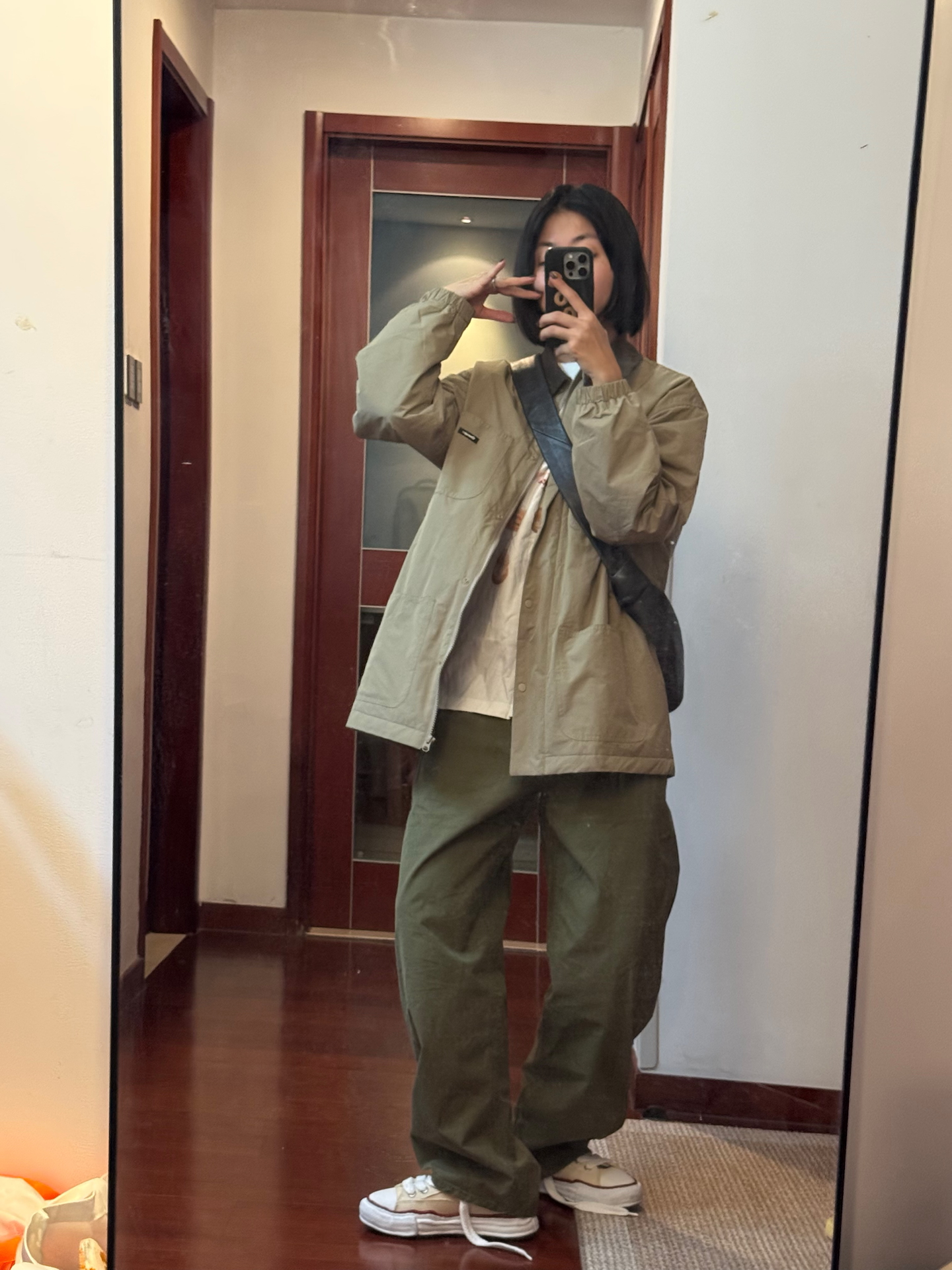 【G-Dragon】메종 미하라 야스히로 피터슨 OG 솔 캔버스 로우탑 스니커즈 photo review