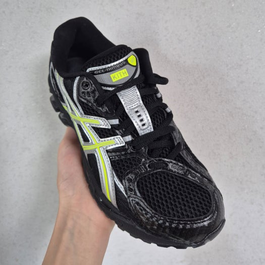 아식스 x KITH 키스 젤 님버스 10.1 블랙 퓨어 실버 1203A844-001 photo review