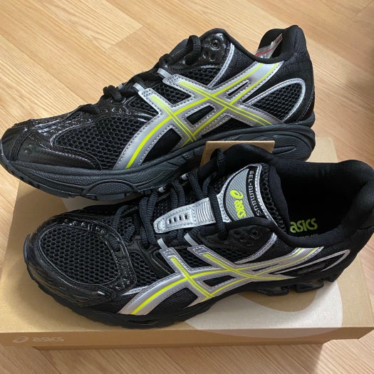 아식스 x KITH 키스 젤 님버스 10.1 블랙 퓨어 실버 1203A844-001 photo review