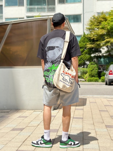 나이키 SB 덩크 로우 프로 블랙 앤 클래식 그린 BQ6817-302 photo review