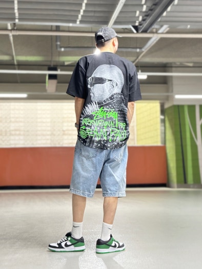 나이키 SB 덩크 로우 프로 블랙 앤 클래식 그린 BQ6817-302 photo review