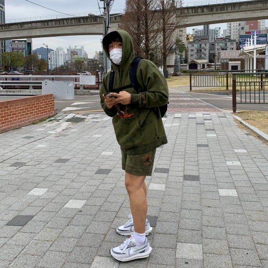 나이키 X 사카이 LD 와플 써밋 화이트 BV0073-100 photo review