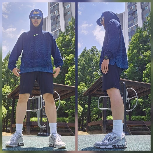 나이키 에어 줌 스피리돈 케이지 2 메탈릭 실버 CJ1288-001 photo review