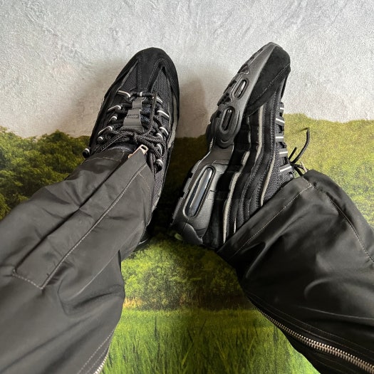 나이키 x 꼼데가르송 옴므 플러스 에어 맥스 95 CU8406-001 photo review