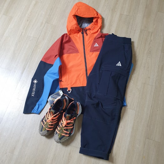 나이키 ACG 마운틴 플라이 고어텍스 헤이즐 카키 트레킹화 운동화 DD2861-200 photo review