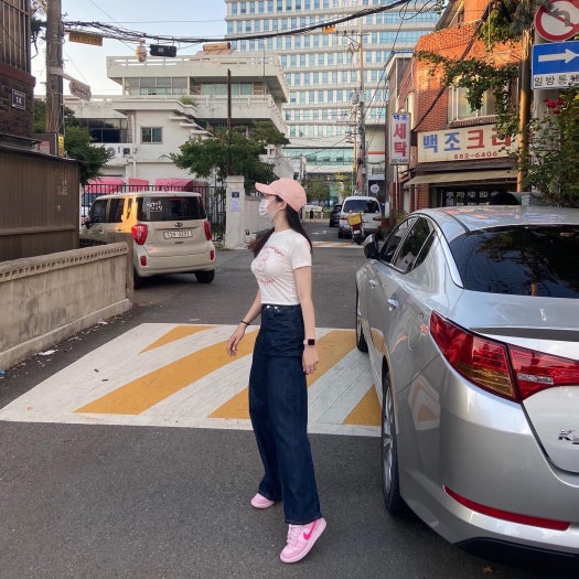 나이키 우먼스 덩크 로우 하이퍼 핑크 운동화 DH9765-600 photo review