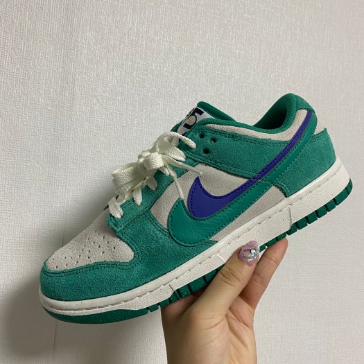 나이키 덩크 로우 SE 85 넵튠 그린 운동화 DO9457-101 photo review