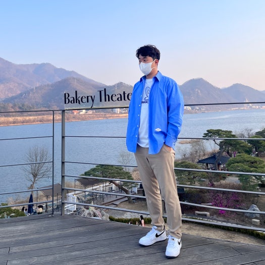 나이키 에어포스1 EMB 흰검 남성 DR9866-100 photo review