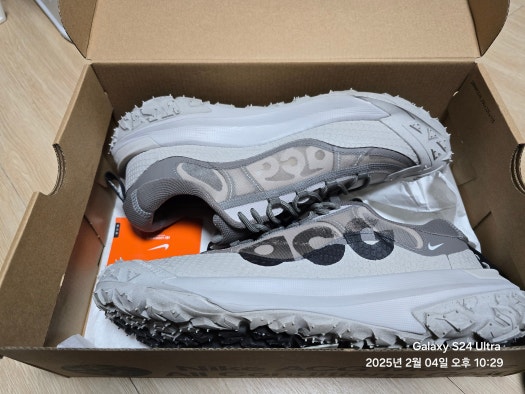 나이키 트레킹화 ACG 마운틴 플라이 2 아이언 그레이 DV7903-003 photo review