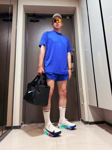 나이키 에어 줌 알파플라이 넥스트 3 화이트 터콰이즈 러닝화 카본화 FD8311-104 photo review