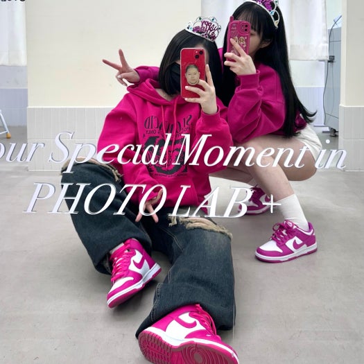 나이키 덩크 로우 화이트 액티브 푸시아 FJ0704-100 photo review