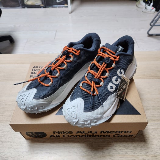 나이키 ACG 마운틴 플라이 2 고어텍스 트래킹화 블랙 HF6245-002 photo review