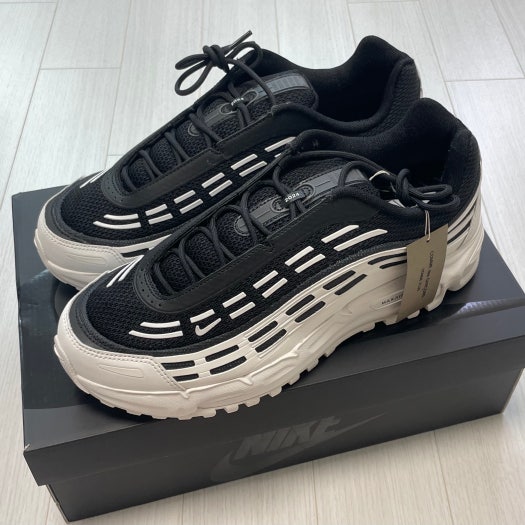 나이키 x 꼼데가르송 옴므 플러스 에어맥스 TL 2.5 블랙 화이트 HJ6539-101 photo review