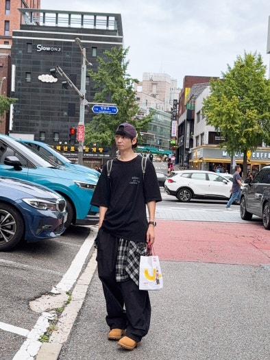 아디다스 이지 슬라이드 오닉스 HQ6448 photo review