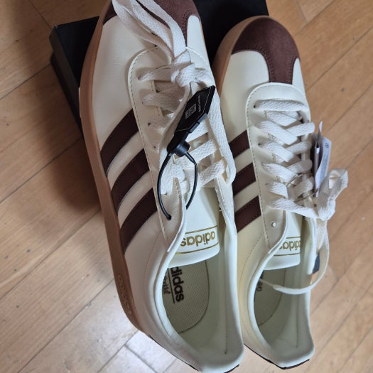 아디다스 네오 VL 코트 2.0 운동화 크림 가넷 ID6016 photo review