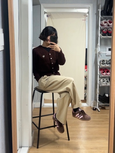 아디다스 가젤 어번 클리어 핑크 JH5666 photo review