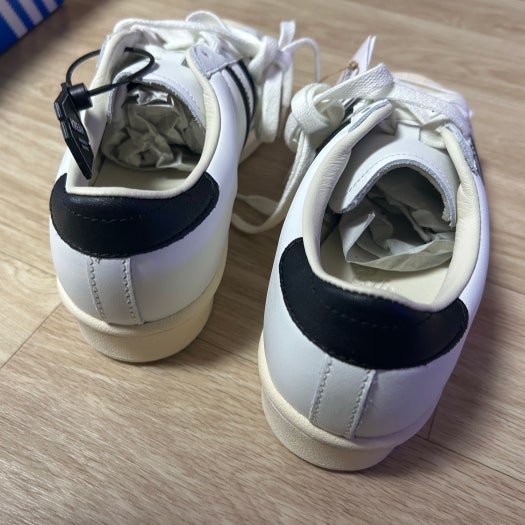 아디다스 슈퍼스타 2 운동화 블랙 화이트 JQ3214 photo review
