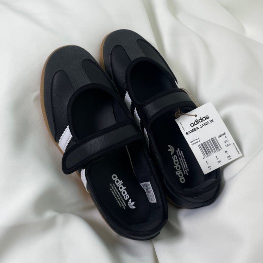 아디다스 삼바 메리제인 블랙 JQ6445 photo review