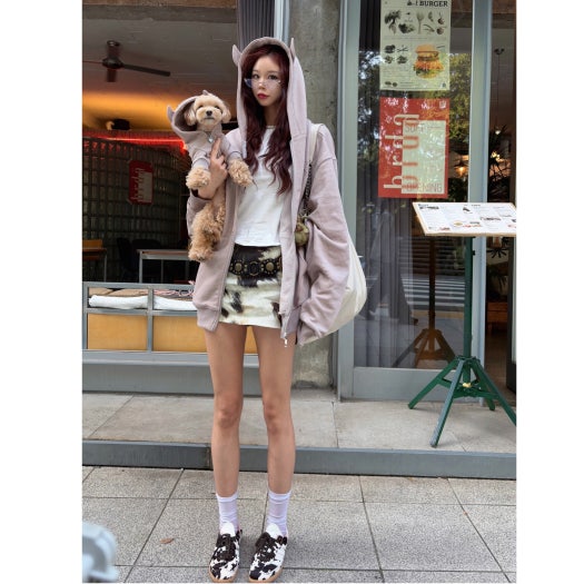 아디다스 삼바 OG 카우 프린트 JR1256 photo review