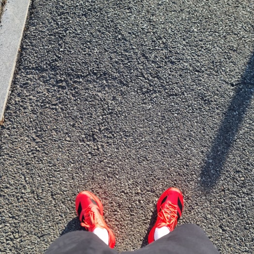 아디다스 아디제로 아디오스 프로 4 마라톤 레드 블랙 JR6368 photo review