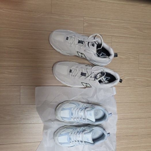뉴발란스 530 프리미엄 빈티지 베이지 MR530MR 한정판 운동화 photo review