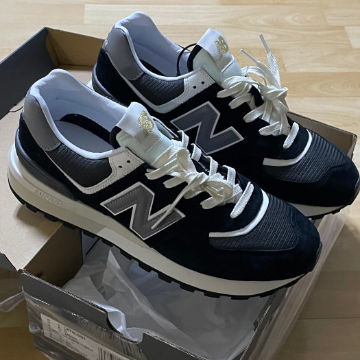 뉴발란스 x 꼼데가르송 준야 와타나베 맨 574 레거시 네이비 블랙 U574LGN1 photo review