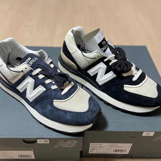 뉴발란스 574 레거시 앙고라 블랙 운동화 U574LGRA photo review
