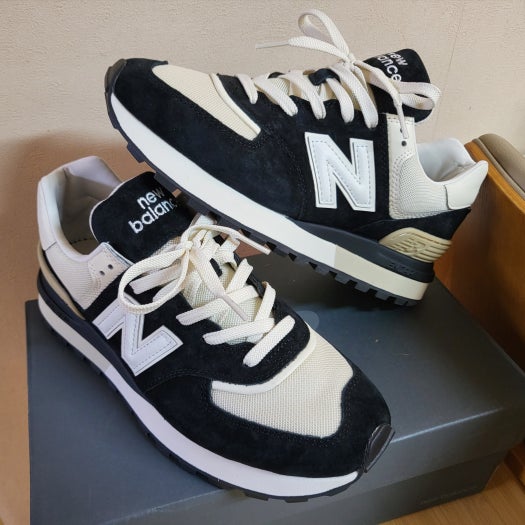 뉴발란스 574 레거시 앙고라 블랙 운동화 U574LGRA photo review