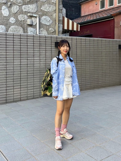 아식스 젤 카하나 8 화이트 핑크 photo review