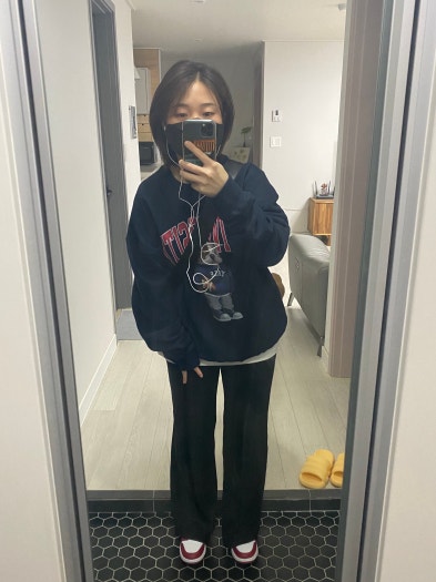 에어 조던 1 로우 GS 카디널 레드 553560-607 photo review