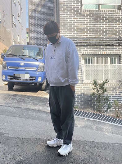 나이키 에어맥스 95 화이트 블랙 photo review