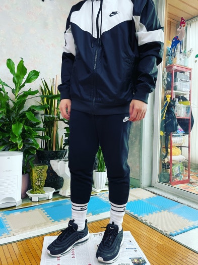나이키 에어 맥스 97 블랙 화이트 OG 921826-001 photo review