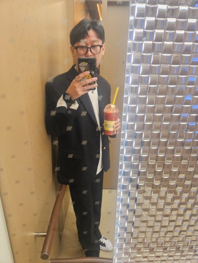 메종 미하라 야스히로 블레이키 OG 솔 캔버스 로우탑 스니커즈 블랙 화이트 A08FW735-BLACK photo review