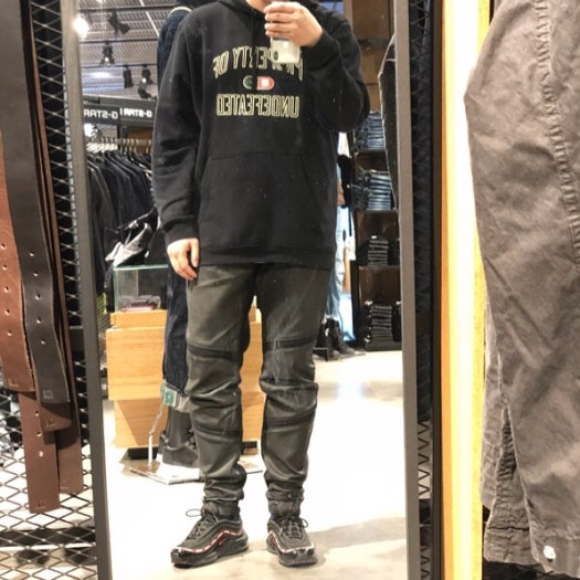 나이키 x 언디핏 에어맥스 97 블랙 AJ1986-001 photo review
