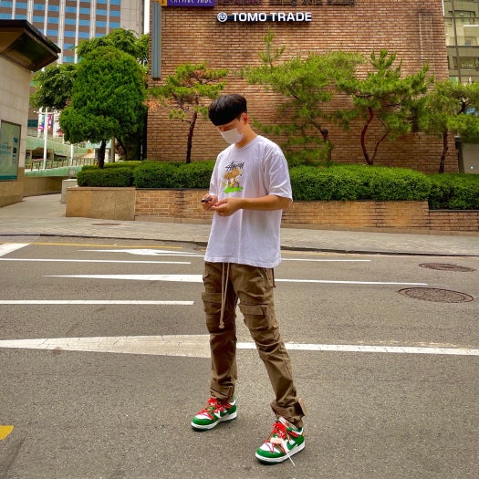 나이키 x 오프화이트 덩크 로우 photo review