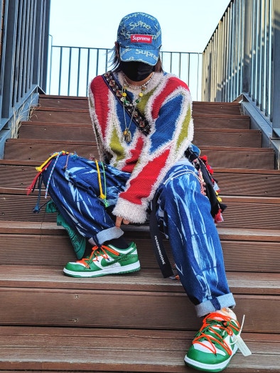 나이키 x 오프화이트 덩크 로우 photo review