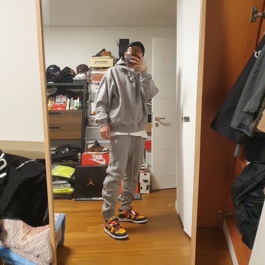 나이키 x 오프화이트 덩크 로우 photo review