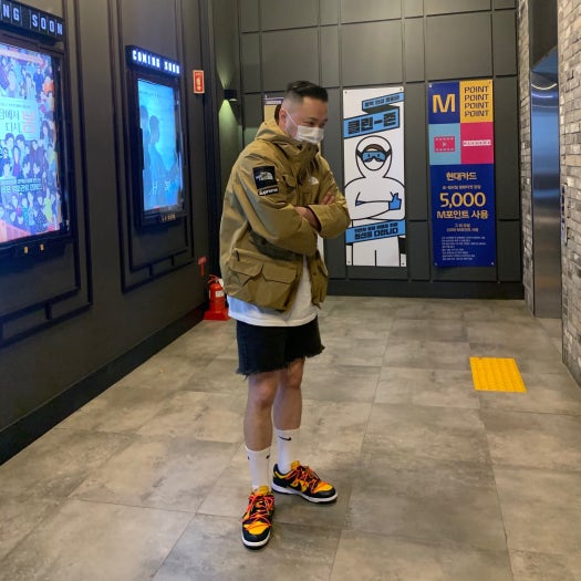 나이키 x 오프화이트 덩크 로우 photo review