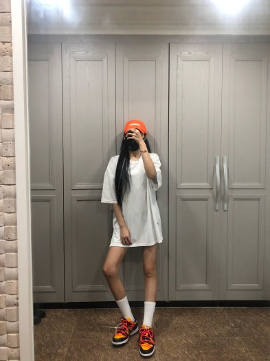 나이키 x 오프화이트 덩크 로우 photo review