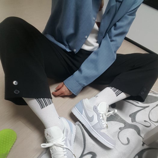 에어 조던 1 로우 파리 CV3043-100 photo review