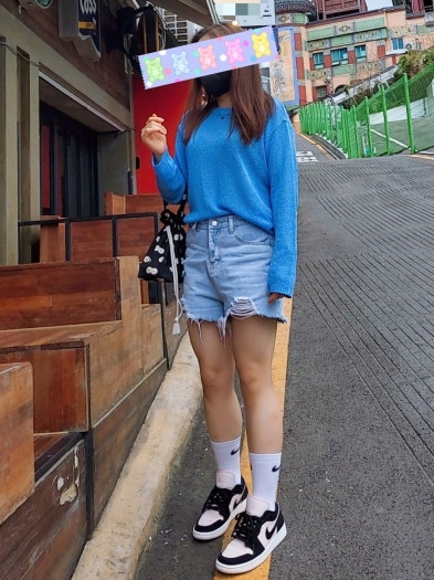 에어 조던 1 로우 우먼스 블랙 구아바 아이스 DC0774-003 photo review
