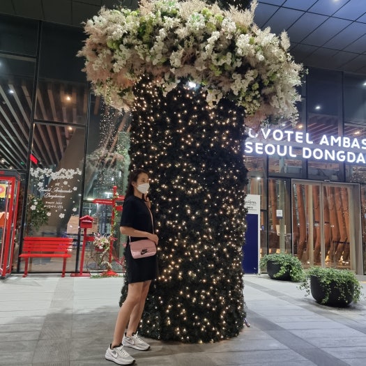 나이키 와플 원 인피니트 라일락 photo review