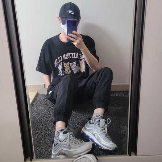 나이키 에어 맥스 97 페르시안 바이올렛 DJ0717-001 photo review