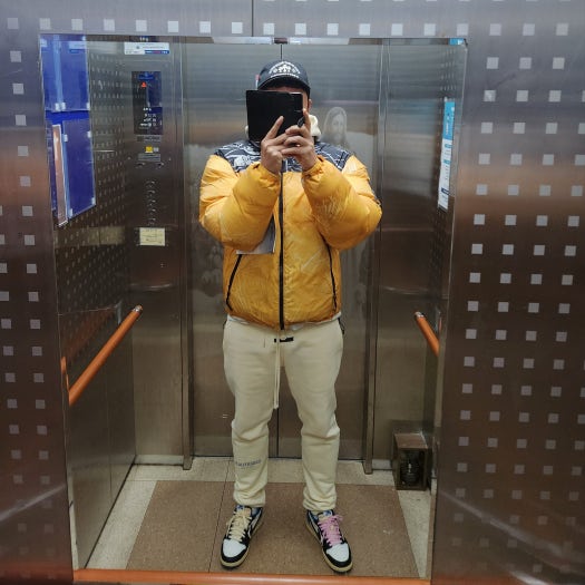 나이키 조던 1 X 트래비스 스캇 X 프라그먼트 레트로 로우 DM7866-140 photo review