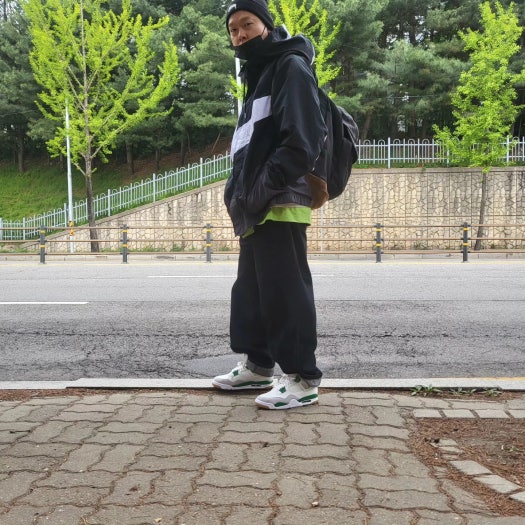 조던 4 패션 스니커즈 photo review
