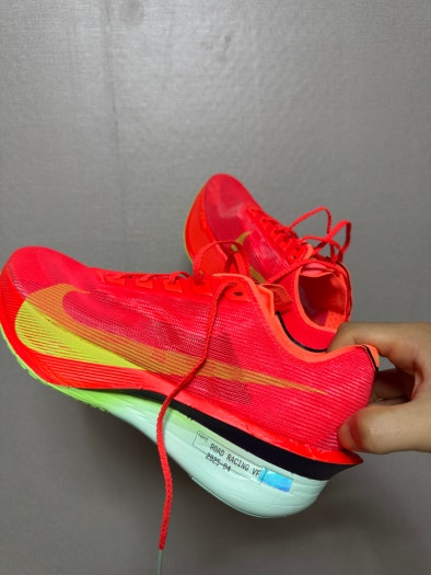 나이키 Vaporfly 4 경량 추진력 마라톤화 조깅화 레이싱화 운동화 HF6414-600 photo review
