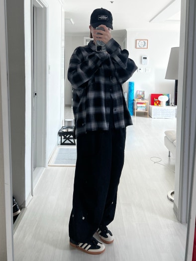 아디다스 레트로 트레이닝 IE5836 아디다스 삼바 OG '블랙 원더 화이트' photo review
